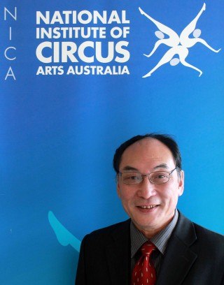 Mr Lu takes on a new role in the International Circus Arena