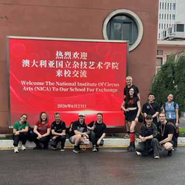 Beyond Our Boundaries: Australian students embark on circus exchange in China